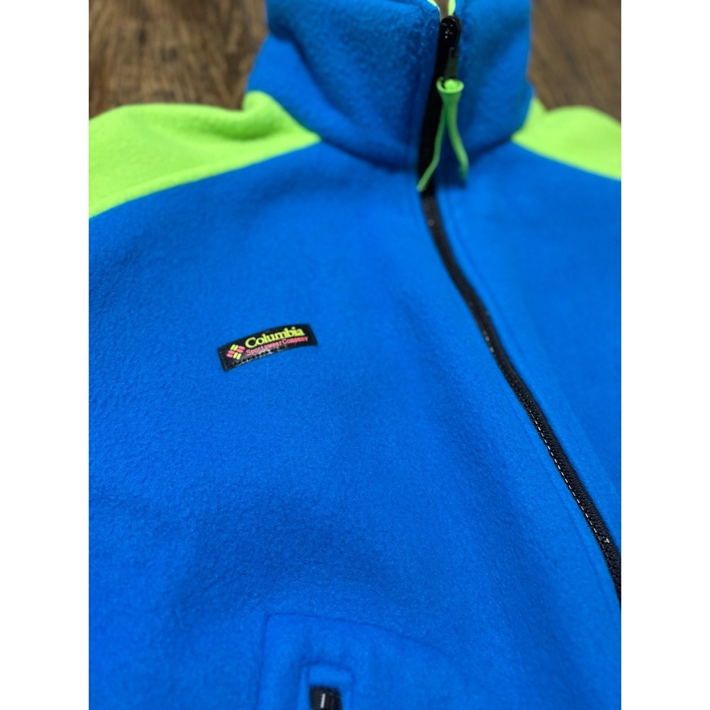 Vintage Columbia Bugaboo Neon Ski Jacket/Pants 3 In 1 Multicolor 90s Womens L/XL - Picture 6 of 9